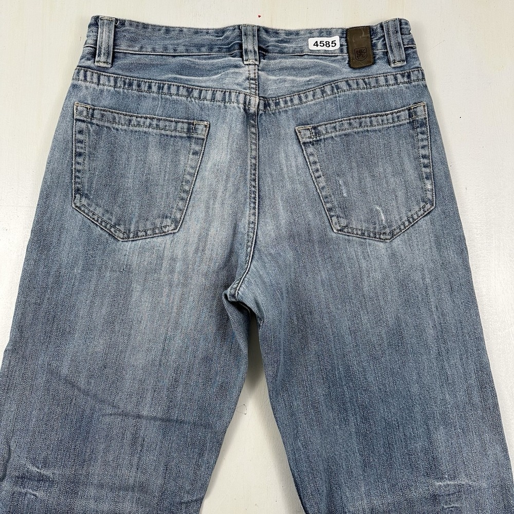 VTG Mossimo Jeans‎ Men 32x30 Dean Blue Light Wash Distressed Loose Skater Y2K